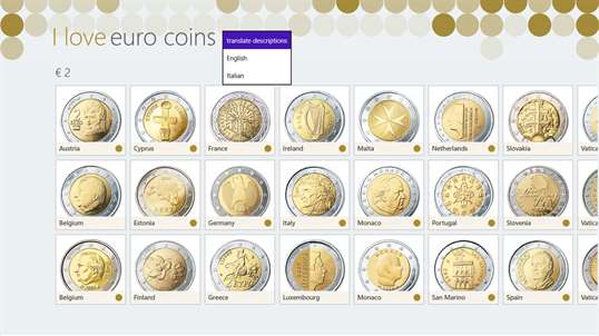 I love euro coins screenshot 8