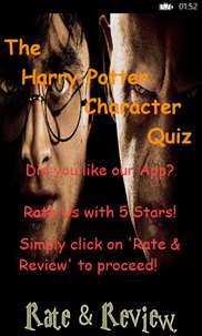 The Harry Potter Character Quiz screenshot 5