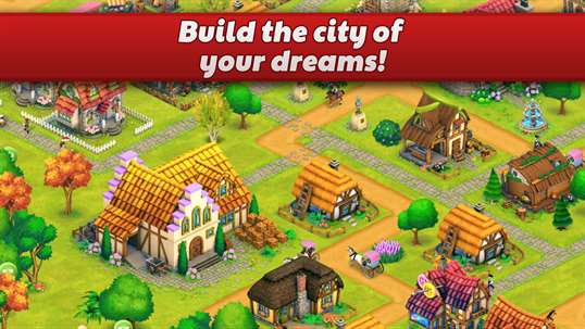 Town Village: Farm, Build, Trade, Harvest City screenshot 1