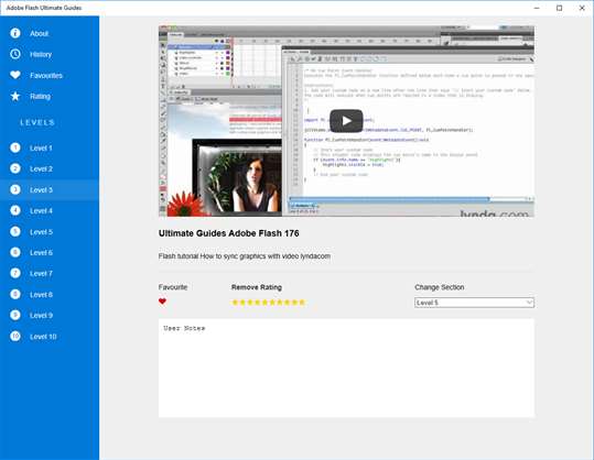 Adobe Flash Ultimate Guides screenshot 2
