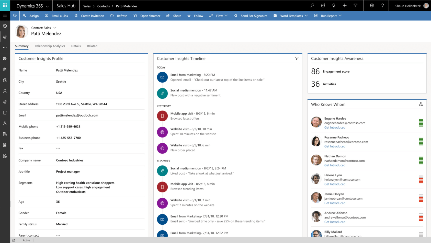 Snapshot 5 of Customer Insights: 6-Wk Implementation
