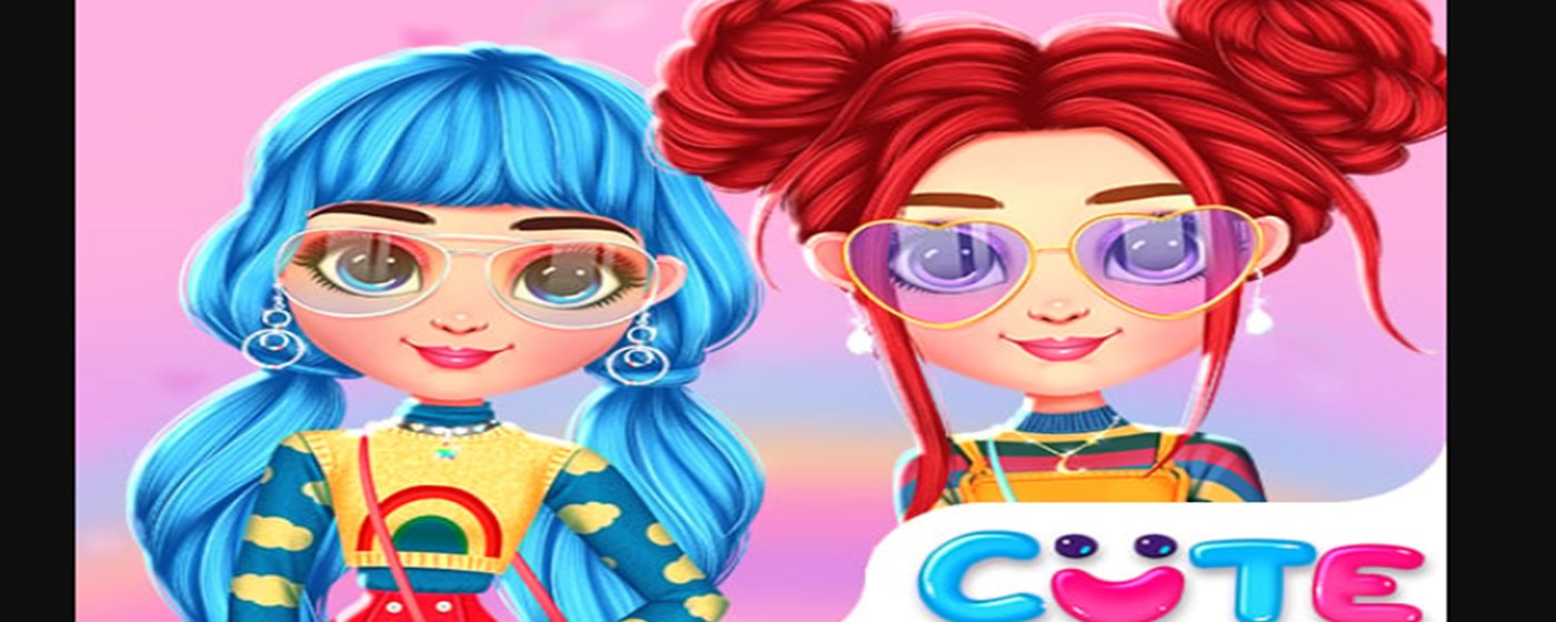 Bffs Rainbow Fashion Addict Game marquee promo image