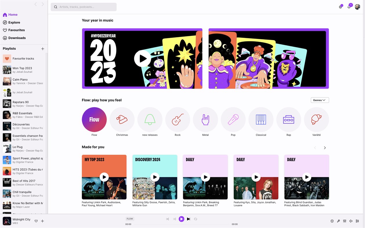 #5. Deezer Music (Windows) Av: Deezer SA