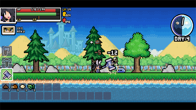 Ultra Pixel Survive screenshot 1