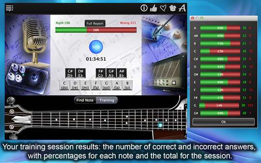 guitar notes finder & tutor screenshot 3