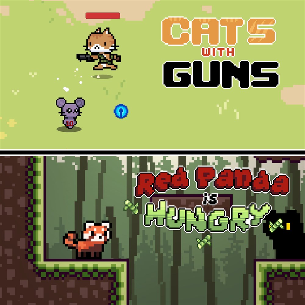 Red Panda x Cats Bundle cover art (full size)