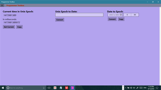 Programmer Toolbox screenshot 1