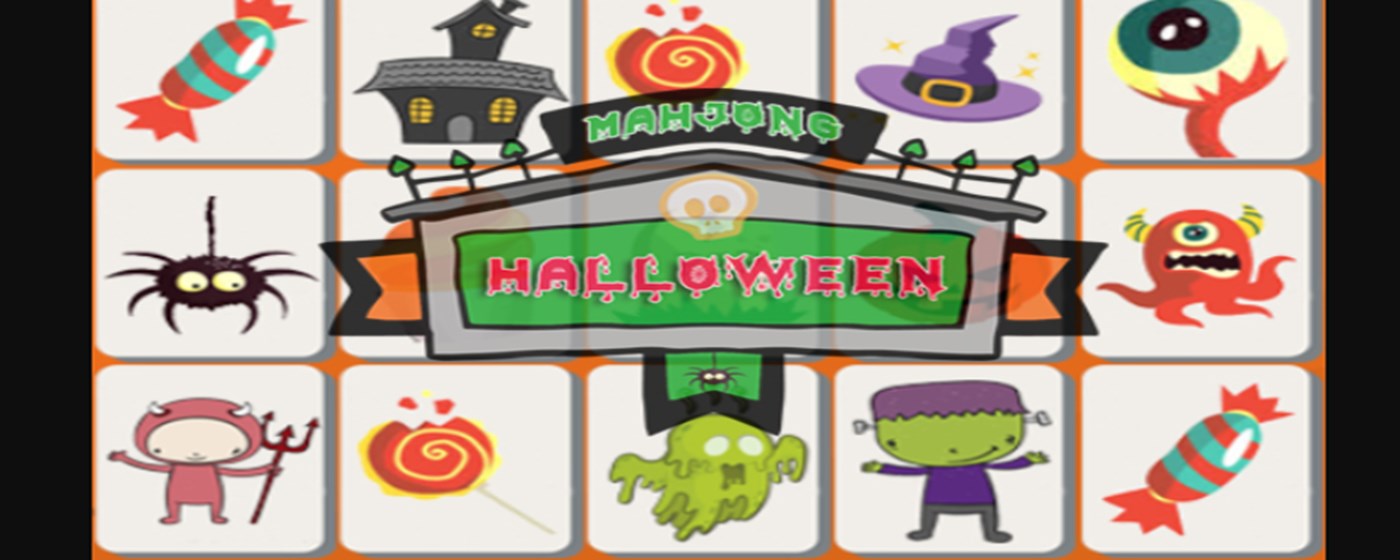Halloween Mahjong Game marquee promo image
