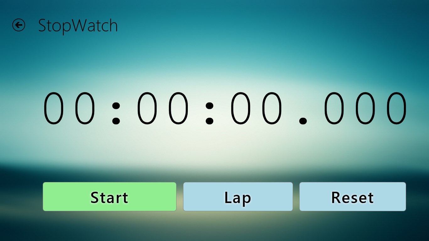 Timer & StopWatch Ultimate for Windows 10