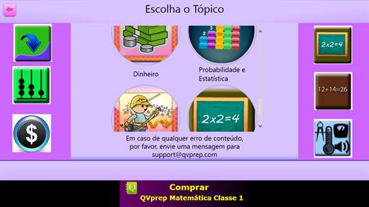 QVprep Lite Matemática Classe 1 screenshot 3