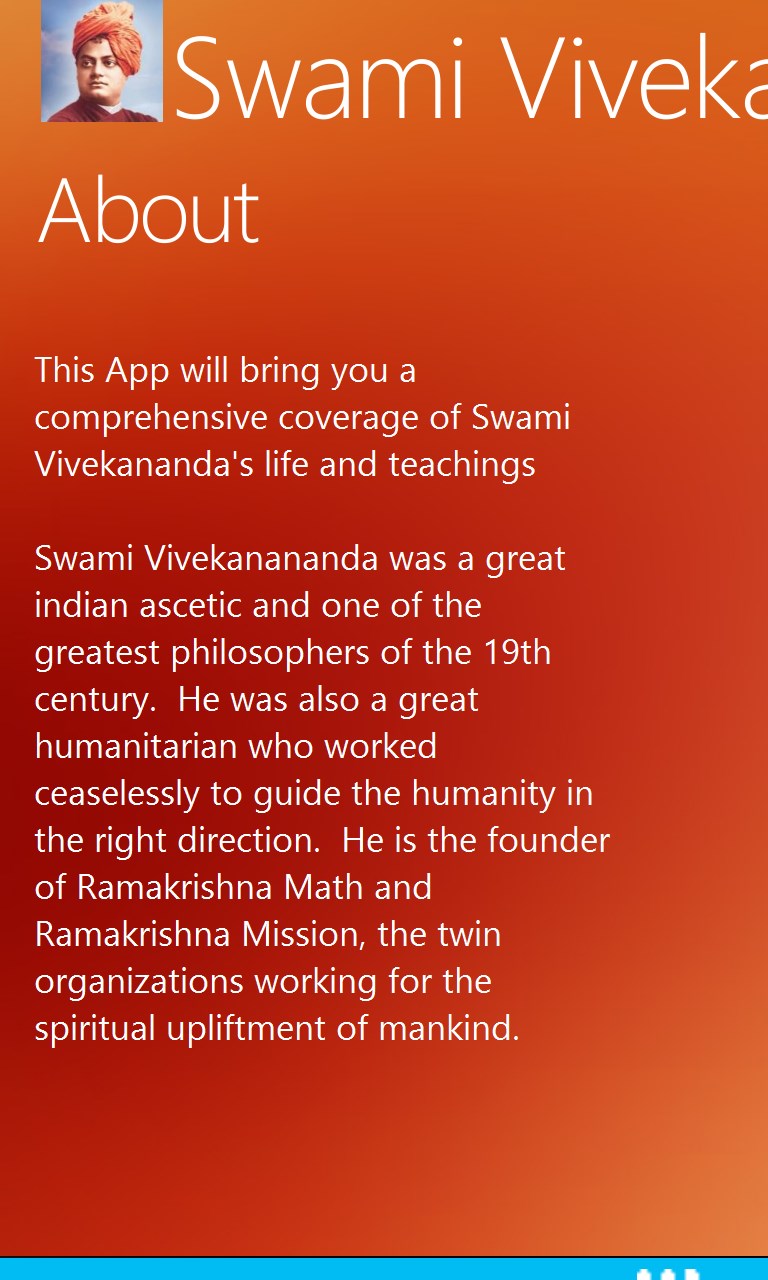 Captura de Pantalla 1 Swami Vivekananda Pearls of Wisdom windows