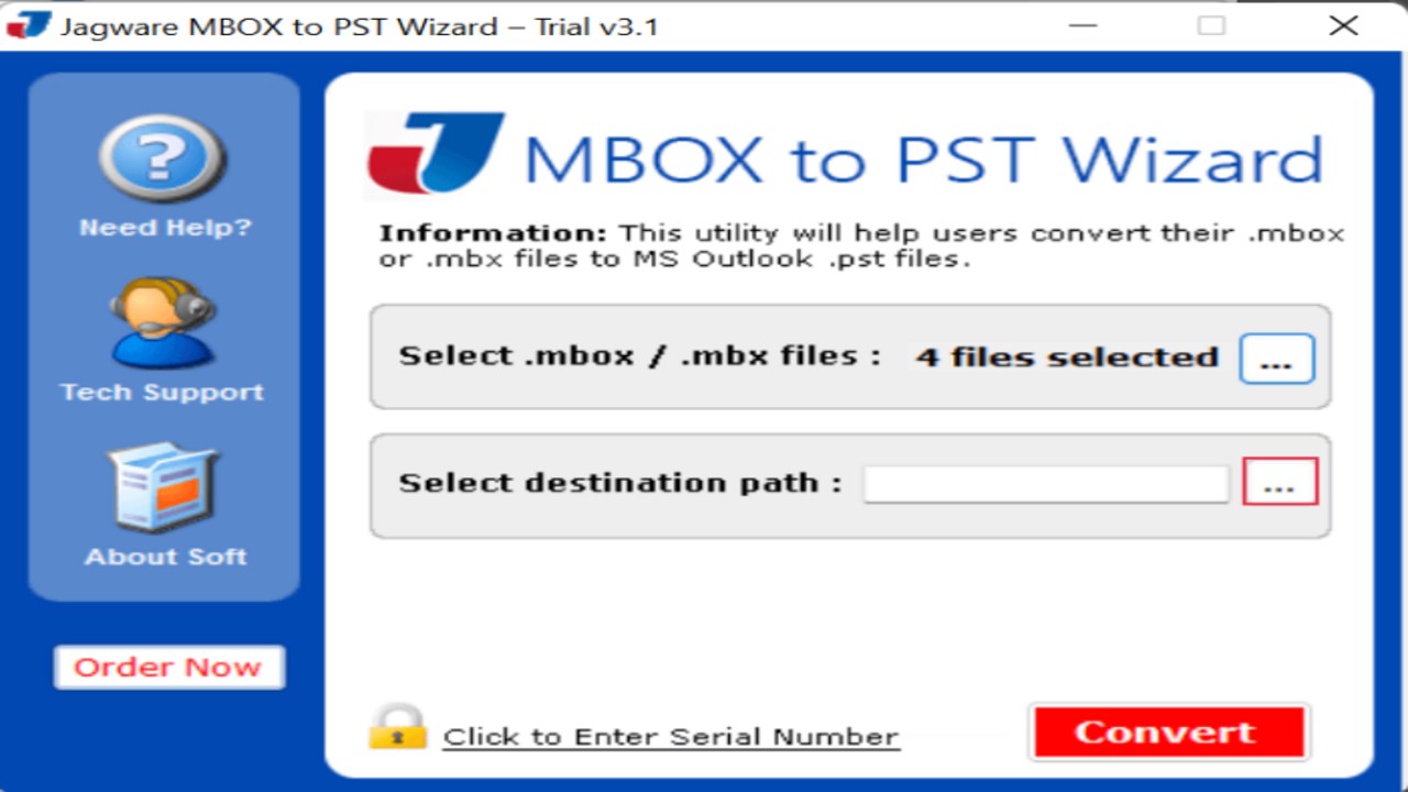 Snapshot 4 of Apple Mail to Outlook Converter
