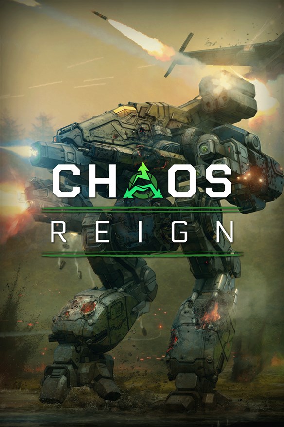 MechWarrior 5: Mercenaries - Chaos Reign Xbox Series X|S and Xbox One cover art