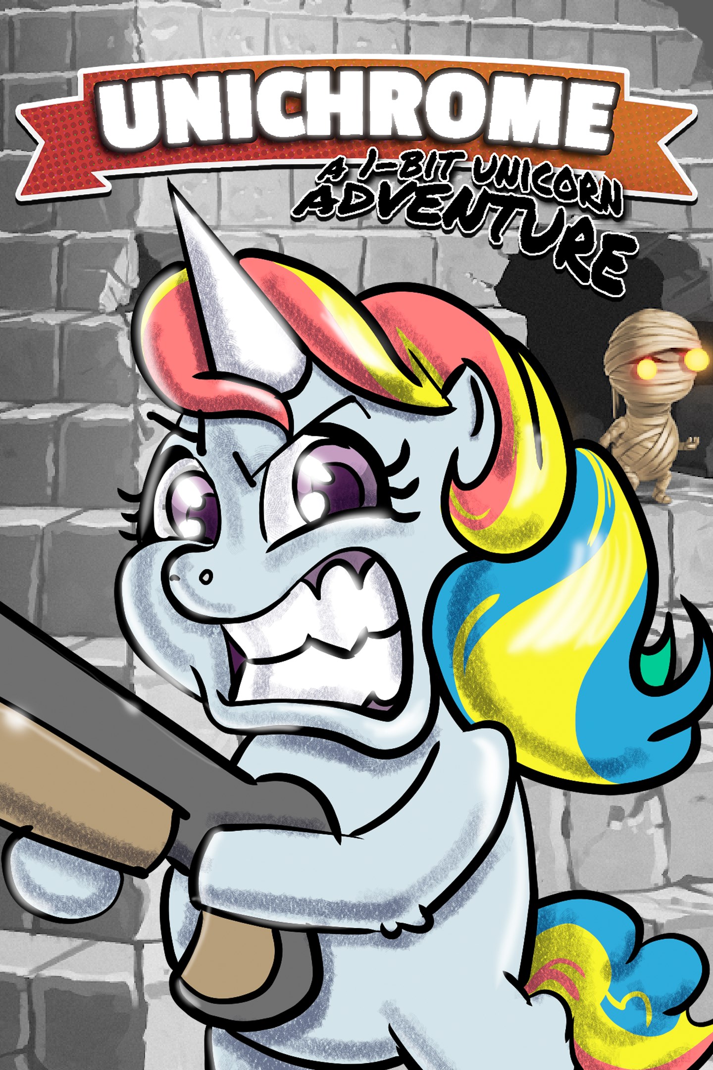 Unichrome: A 1-bit Unicorn Adventure boxshot