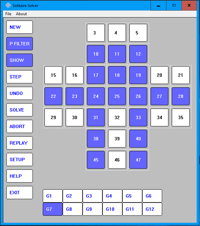 #1. Solitaire Solver (Windows) De: Jim Clark Mathematics
