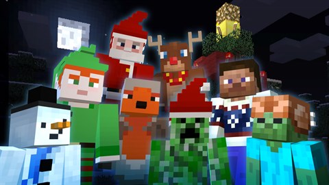 Pack de skins festives Minecraft