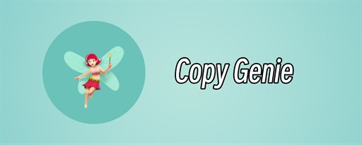 Copy Genie marquee promo image