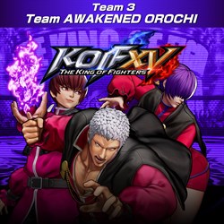 KOF XV DLC Characters "Team AWAKENED OROCHI"