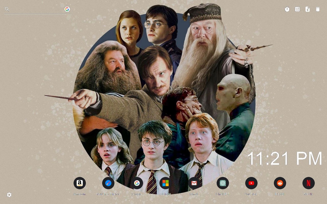 Harry Potter Wallpaper New Tab