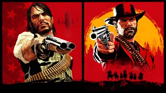 Conjunto Red Dead Redemption e Red Dead Redemption 2
