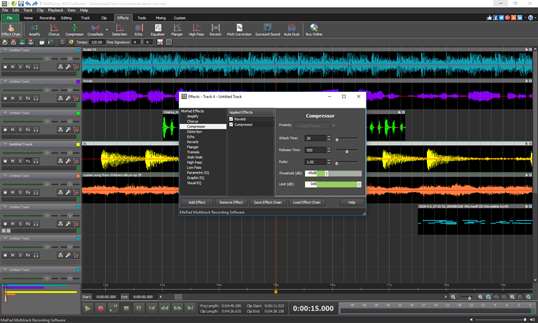 MixPad Multitrack Recording Free screenshot 3