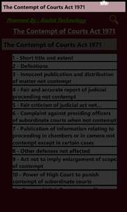 The Contempt of Courts Act 1971 screenshot 2