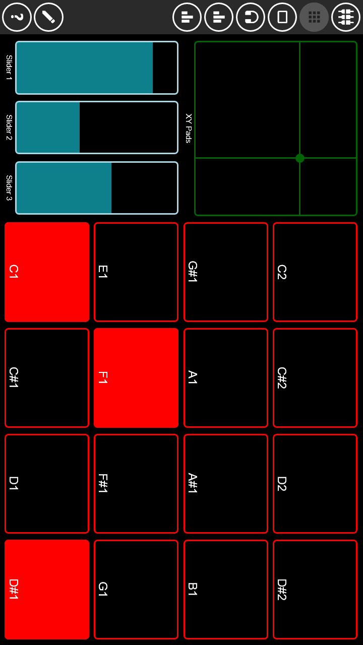 Midi Control for Windows 10 Mobile
