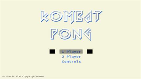 Kombat Pong FREE screenshot 1