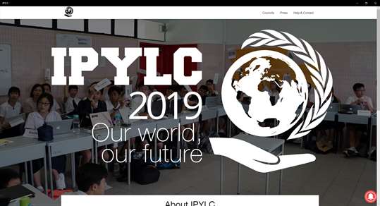 IPYLC 2019 screenshot 1