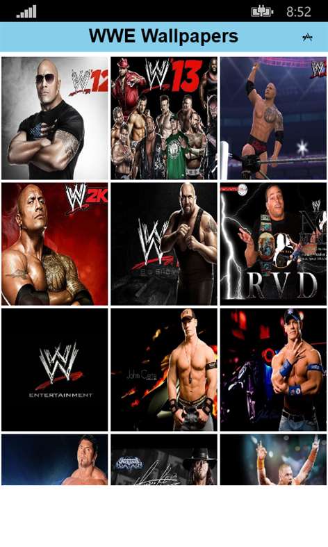 WWE WALLPAPERS Screenshots 1