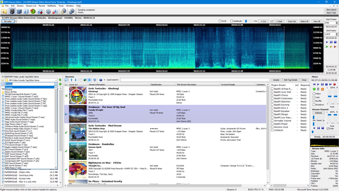 #2. MP4 Stream Editor (Windows) โดย: N.C.S. Trade Hungary Kft.