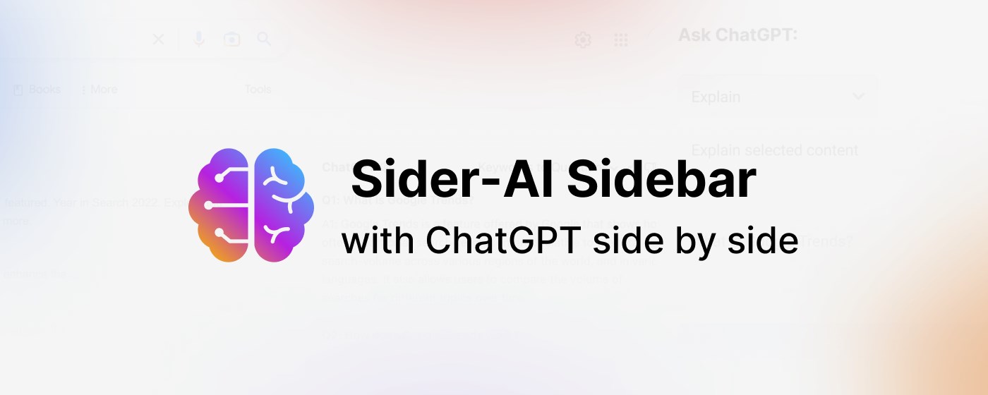 Sider - ChatGPT Sidebar with GPT-4 promo image