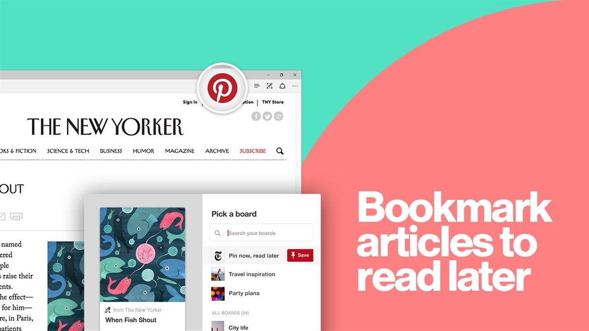 Pinterest Save Button