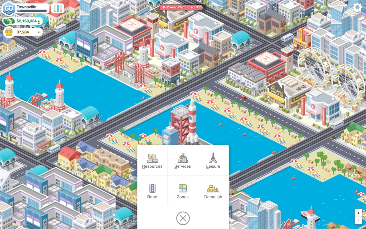 #3. Pocket City: Windows Edition (Windows) Ved: Codebrew Games Inc.