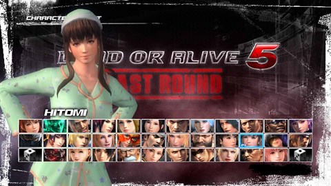 DEAD OR ALIVE 5 Last Round Hitomi Bedtime Costume