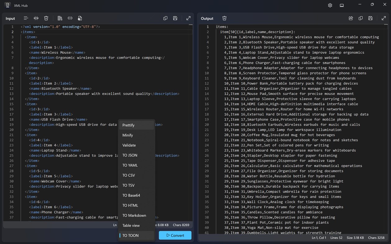 #5. XML Hub (Windows) Ved: Aadhil RF