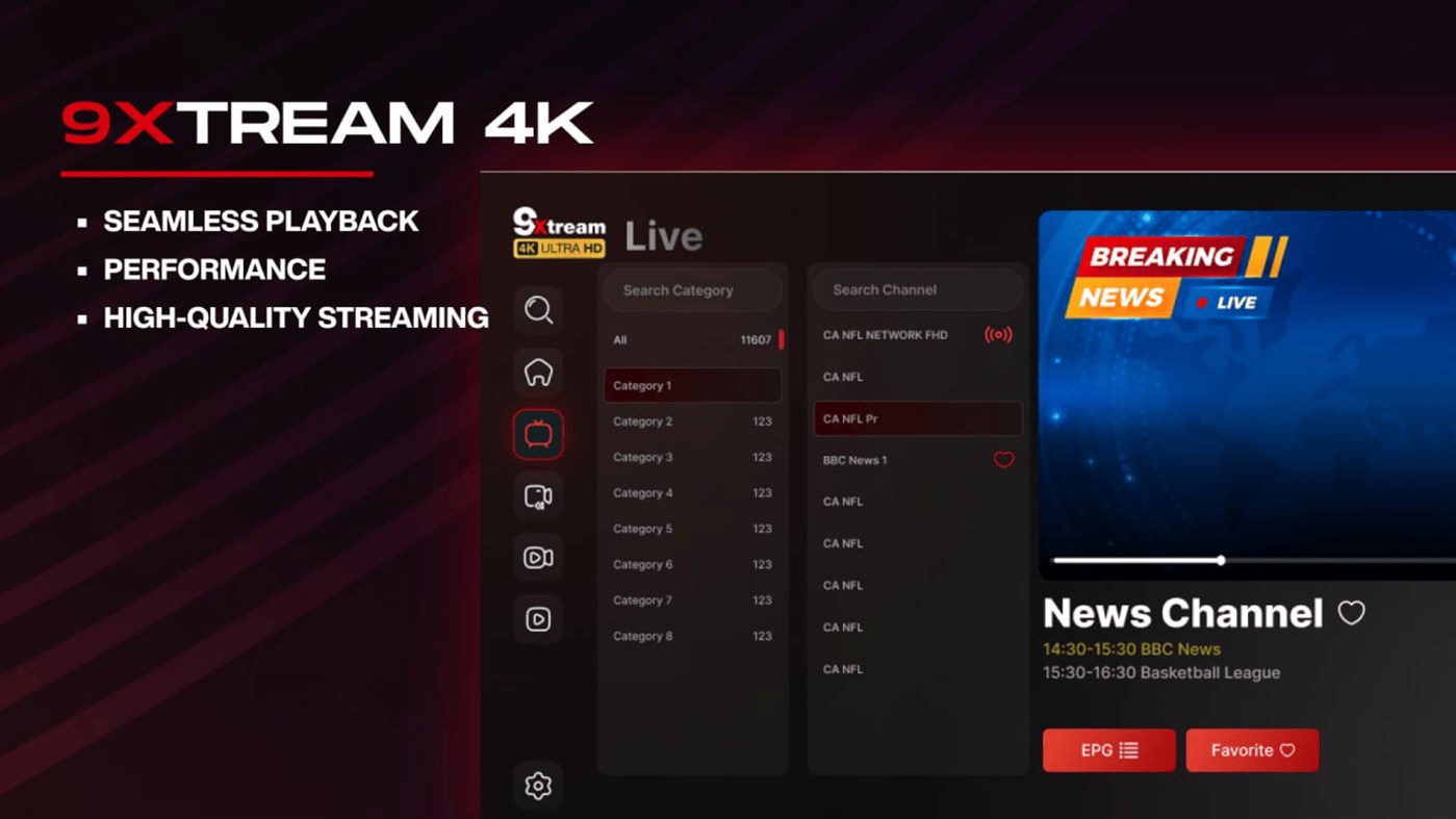 #2. 9Xtream 4K Player (Windows) 게시자: 4K Media Corp