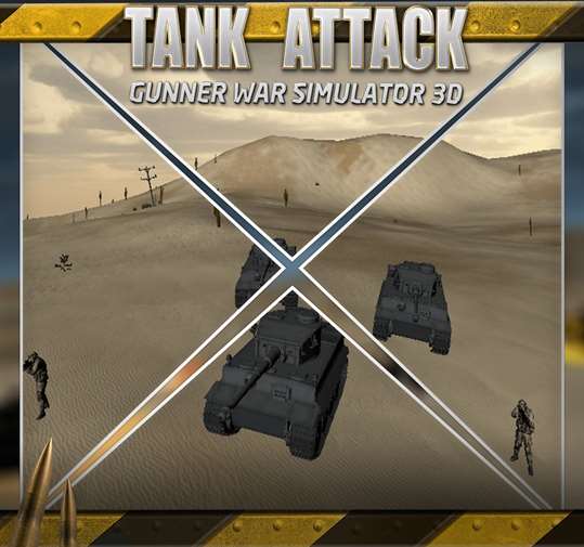 Tank Attack Gunner War screenshot 4