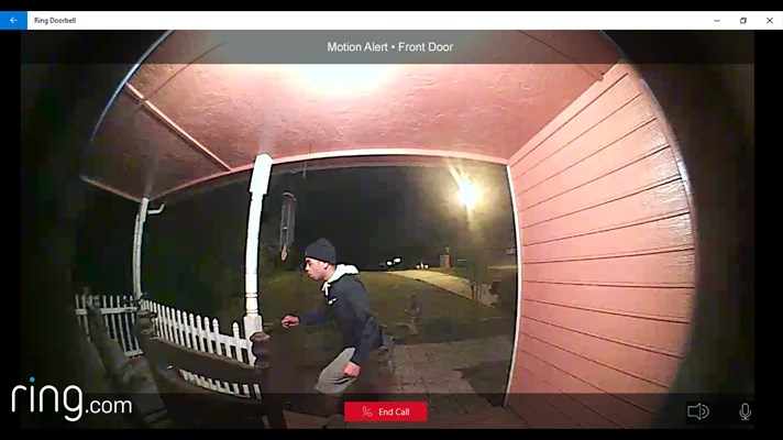 Screenshot: “This guy was actually creeping up on my porch, and attempting to steal something or do a home invasion.”

-Lane (Rockdale County, GA)