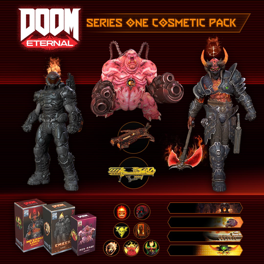 Pacote Cosmético de DOOM Eternal: Série Um