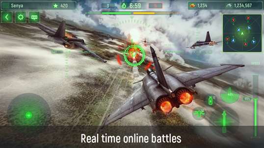 Wings of War: Modern Warplanes screenshot 1