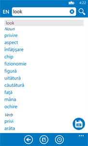 Romanian English dictionary ProDict Free screenshot 2