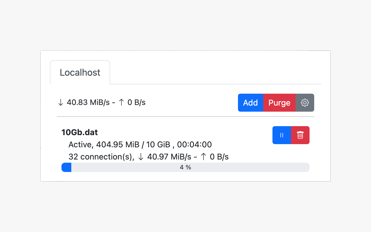 Aria2 Integration