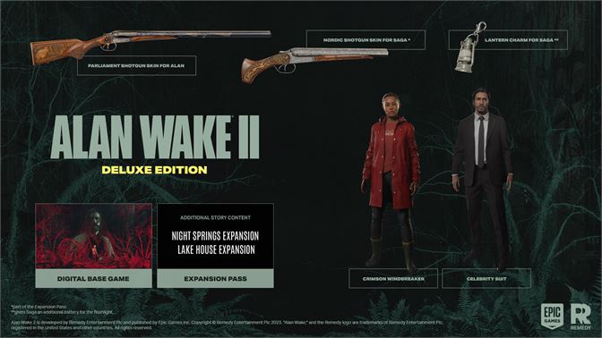 Comprar Alan Wake 2 Deluxe Edition - Microsoft Store pt-AO