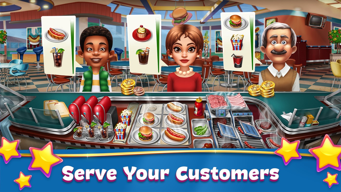 #1. Cooking Fever (Windows) 게시자: Nordcurrent Group UAB