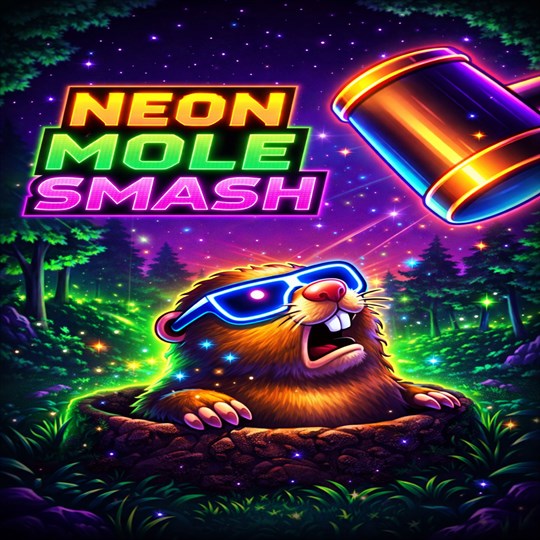 Neon Mole Smash for Xbox in Japan region