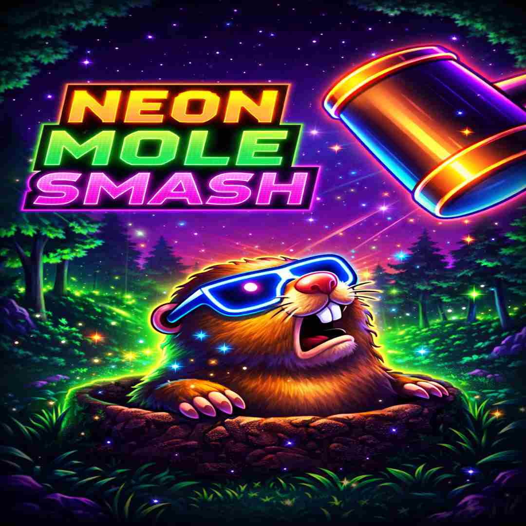 Neon Mole Smash