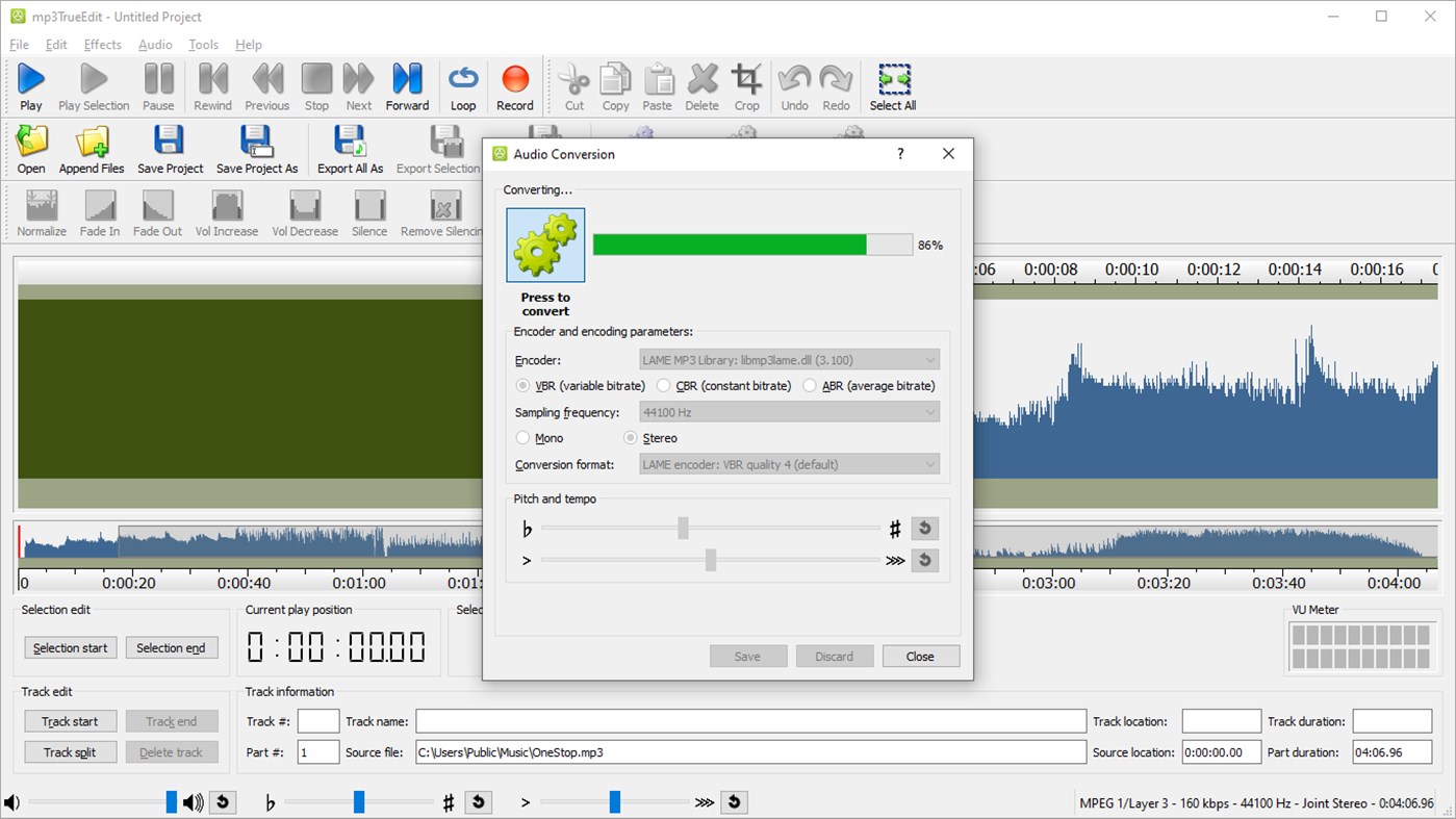 #5. mp3TrueEdit (Windows) By: C2 Solutions Ltd.