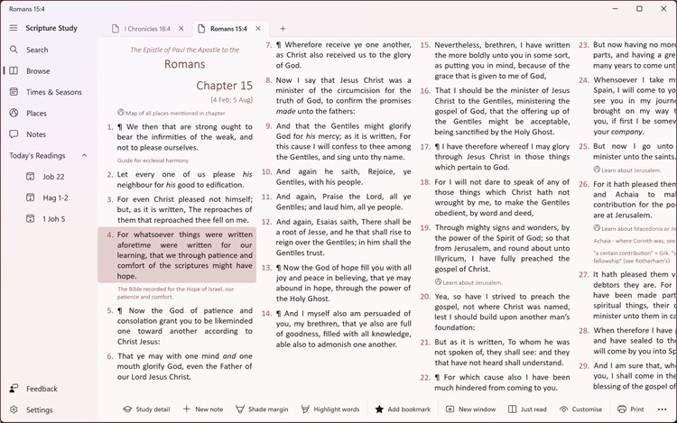 Scripture Study Bible - PC - (Windows)