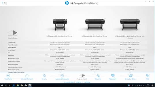 HP DesignJet Virtual Demo screenshot 5